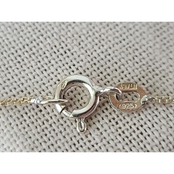 Milor 925 Sterling Silver Turquoise Cross Pendant Necklace Vintage, READ - Picture 7 of 10